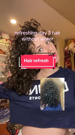 Curly Hair Refresh: Rewetting vs. Restyling