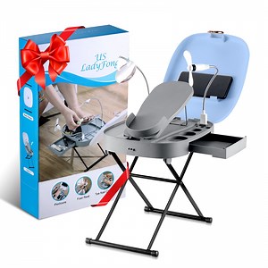 Usladyfong Pedicure Tools for Easy at-Home Pedicures Adjustable Pedicure Foot Rest