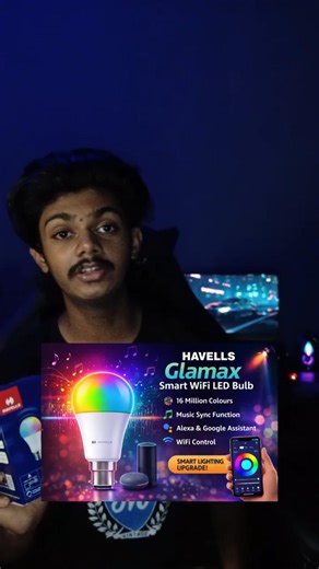 ₹350 RGB Smart Bulb Review 🔥 Best Budget Gadget or Waste? |#malayalam #shorts #gadgets