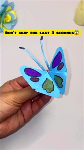 Don't Skip! Magical Paper Butterfly 🦋✨ #ArtspireLab #handmade #creative #satisfying