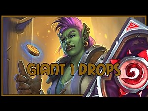 Hearthstone: Giant 1 drops (control paladin)