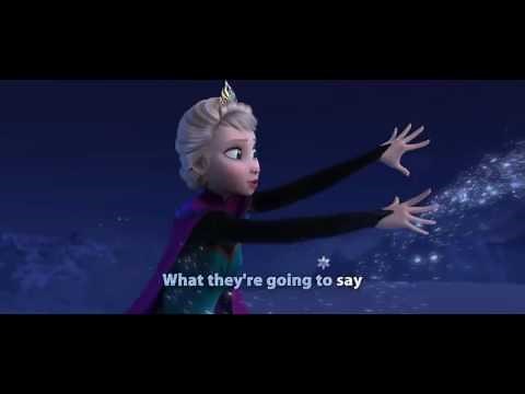 Frozen - Let It Go w/Lyrics [Backwards] Video