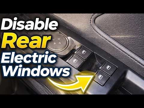 How to Disable Rear Electric Windows Ford Focus MK4 Window Lock Guide)