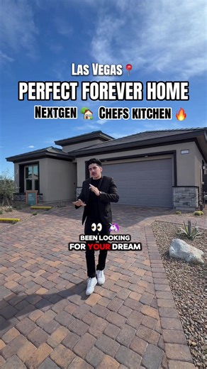 Comment “DREAMY” to receive more info or schedule a tour of this model 💬 If you’re looking for the perfect single story home with a chef’s kitchen and a nextgen in Northwest Las Vegas, this is the one to get. Priced from $628K upgrades💰 Northwest📍 2,295 sq ft 3-4beds 🛌 Optional nextgen 🔥 Luxury customization ✅ #dreamhome #hometour #foreverhome #lasvegas #luxuryhomes