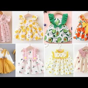 summer baby girl Frock design 2023 | latest summer baby Frock design | 1 to 5 year baby Frock design