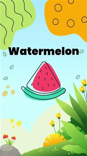 🍎 Fun Fruit learning | kids learning | Satisfying & Creative Learning Short 🌟 #shorts #kids #fruit