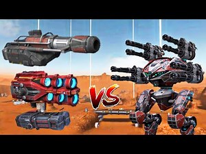 🔥TITAN WEAPONS VS LEECH DAMAGE COMPARISON | WAR ROBOTS