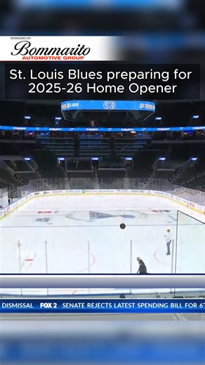 9.1K views · 51 reactions | The St. Louis Blues officially open the 2025-26 season Thursday at home against the Minnesota Wild From 3-5:30 p.m., the Blues will host an outdoor pregame rally at Union Station. The rally includes live music, T-shirt tosses, raffles and appearances from Blues staff and alumni. Read more on fox2now.com - Powered by Bommarito Automotive Group | Fox2Now | Facebook