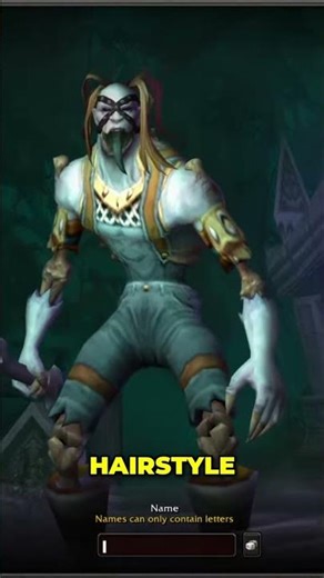 Create Your UNDEAD Character: Blue Skin & Mohawk! #shorts