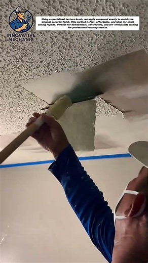 Popcorn Ceiling Repair & Texture Blending – Fast Professional Finish!