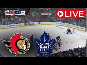 🔴 Ottawa Senators vs Toronto Maple Leafs | NHL Playoffs 2025 Game 3 Live Stream | Full Match HD