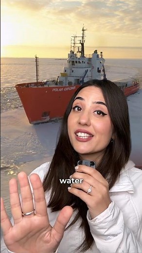 This is an Icebreaker! And you can jump into ice cold water of the Arctic in survival suits #travel