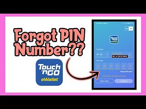 [eng] TERLUPA PIN NUMBER TOUCH N' GO EWALLET