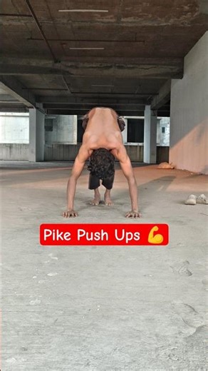 Pike Push Ups Workout #fitness #shortsvideo #panjabisong #madamji