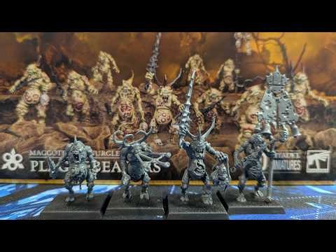 Model Kit Showcase: Plaguebearers of Nurgle - Warhammer