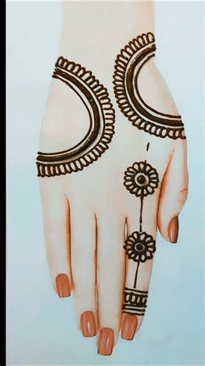 easy simple mehndi design latest/ back hand mehndi design simple | mehndi design | mehndi ka design