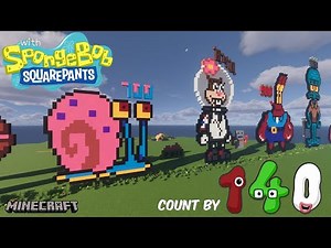 Count by 140 with SpongeBob Squarepant - Minecraft