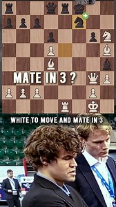 261K views · 778 reactions | 3 move Mate ! How ? #chess #Échecs #echecs #شطرنج #chessmaster #chesstricks #chessplayer #chessgame #hikarunakamura #magnuscarlsen #chessmemes #chesscom #chessclub #chesslife #chessboard #chessopening #chesspuzzle #checkmate | itsChess | Facebook