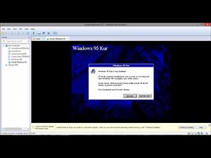Recep Öz ile Windows 95 kurulumu