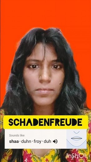 schadenfreude. meaning and pronunciation #vocabs #englishlanguage #learnenglish