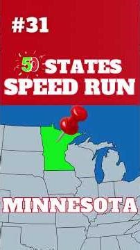 Impossible 50 States Quiz I Speed Challenge #geographytrivia #quiz #facts