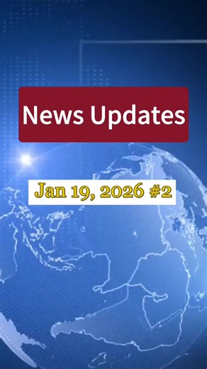U.S. Daily Brief | Jan 19, 2026 #trump #politics #todaynews #usnews #newsupdates