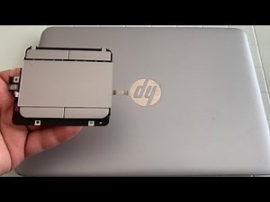 HP Elitebook 820 G3 G4 - How To Replace/Remove The Touchpad | Trackpad | Mousepad