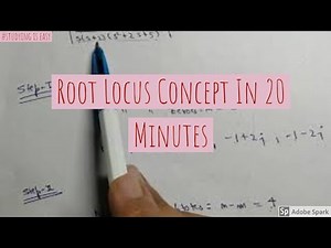 Root Locus Solved Example ||CONTROL SYSTEMS||