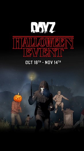 📢Hey Survivors, The Halloween event is here! You may already know that a new substantial threat lurks. Think twice about engaging. The risk/reward is worth it since they have an increased chance of spawning high-tier medical loot. Best of luck! 🤞 #halloween #halloween2022 #DayZ #dayzxbox #dayzps4 #dayzpc #spooky #event #foryou