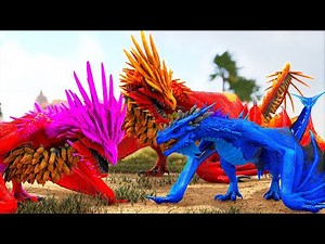 I Ran Away From Home With My Dragon Girlfriend So Her Dad Wouldn't Rip Off My WINGS! ARK DINOSAURS