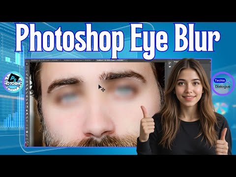 How To Blur Eyes In Photoshop | Step-By-Step Tutorial