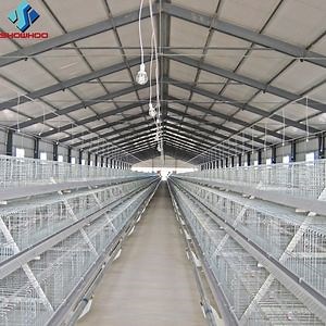 [Hot Item] Steel Construction Building Broiler Poultry Farm Chicken House
