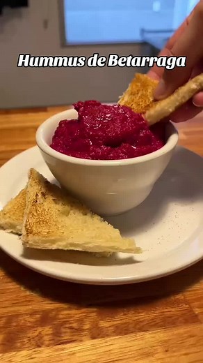 Delicioso Hummus de Betarraga Fácil de Preparar
