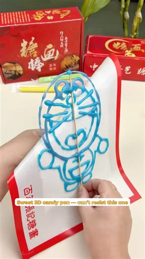 Sweet 3D candy pen — can’t resist this one