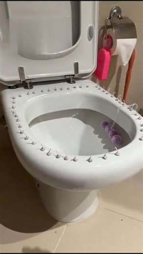 The Ultimate Toilet Seat Pop-It Prank! 😂 #shorts #prank #funny