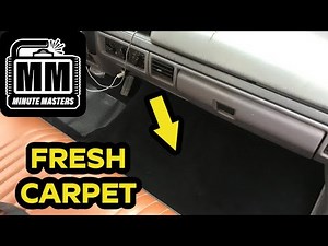 How to Install Carpet Floor Liner | 1995 Ford F150