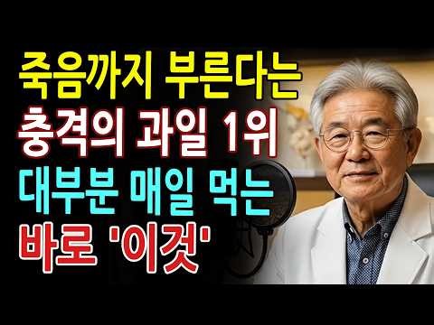 60세 이후 이 과일 매일 먹으면 투석 갑니다! 콩팥 망치는 최악의 과일 3가지｜시니어 지혜
