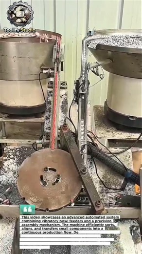 Automated Vibratory Feeding & Precision Assembly Machine in Action – Smart Factory Process.