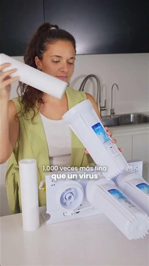 Necesitás ósmisis inversa para purificar tu agua.