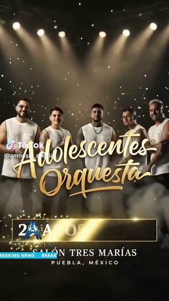 El regreso de una leyenda. Adolescentes Orquesta llega a Puebla. Salsa en vivo en el Salón Tres Marías, en Zavaleta, con mesas alrededor de la pista. 💃🪩 📆Sábado 29 de agosto · Puertas 8:00 pm · Show 9:00 pm ✨Después del concierto continúa la noche con Grupo Arrebato. Evento para mayores de 18 años 🎟️Elige tu asiento en hyproducciones.com #AdolescentesOrquesta #Puebla #Salsa #Zavaleta #SalsaEnVivo