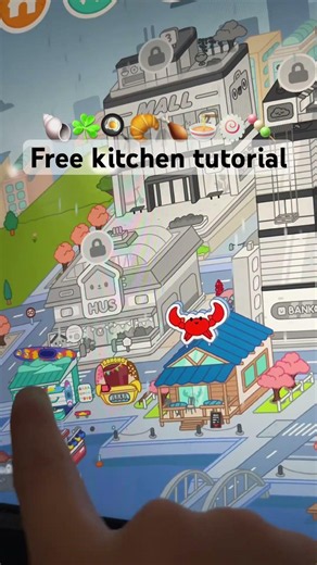 free Kitchen tutorial #tocaboca #tocalifeworld #tocalife