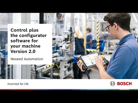 Bosch Nexeed Automation - Control plus Version 2.0