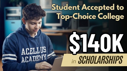 Our Tier-1 Honors Program is designed to help students qualify for college scholarships. | Acellus Academy