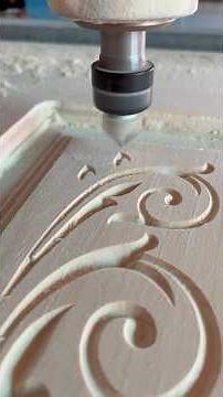 CNC Router Making Patterns You Can Feel