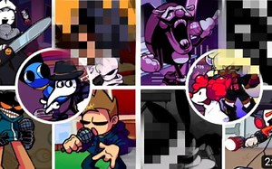 【FNF】全员唱Monotone Attack