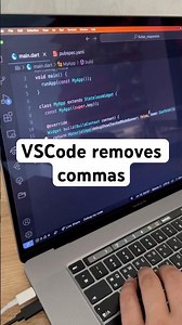 Flutter VSCode removes trailing commas when saving dart files #flutter