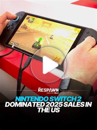 The Nintendo Switch 2 was the best-selling console of 2025 in the U.S., moving 4.4 million units and leading both unit and dollar sales, according to Circana analyst Mat Piscatella. It’s also selling significantly faster than the original Switch did over the same period, outperforming it by 94% and staying well ahead of PS5 and Xbox Series consoles. Hardware spending rose 9% year-over-year to $5.4 billion, with the Switch 2 driving most of that growth, while the Pro Controller became the year’s 
