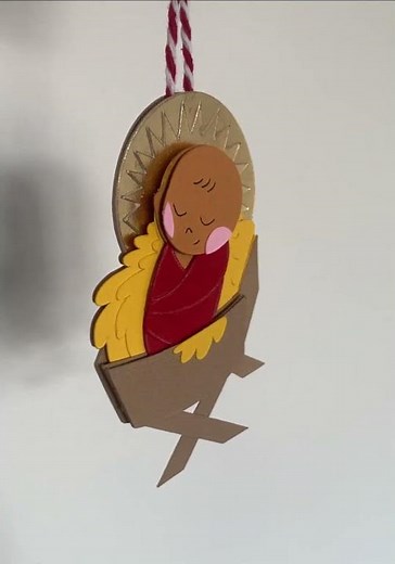 Nativity SVG Ornament Craft