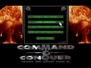 Command & Conquer (PC/DOS) "GDI" Missions 10-15 Final, 1995, Westwood