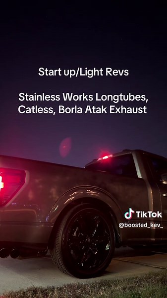 Anyone looking for exhaust combinations. Nice little sound clip of the start up with revs. I have a wide open throttle clip pinned on my page if you want to hear that as well 🫡🫡#fordperformance #fordtrucks #fordraptor #ford #fordmustang